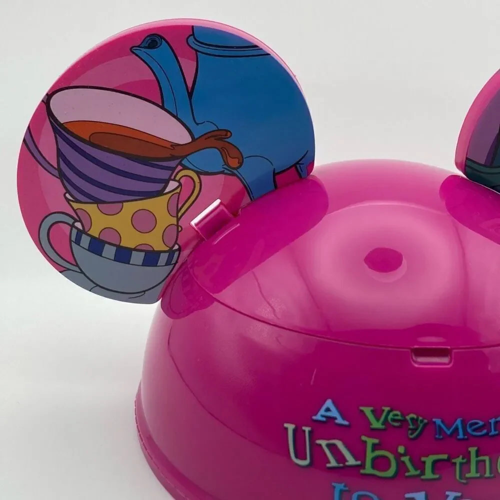 Merry Unbirthday Ear Hat Mickey Mouse Ice Cream Sundae Bowl Disneyland Earhat